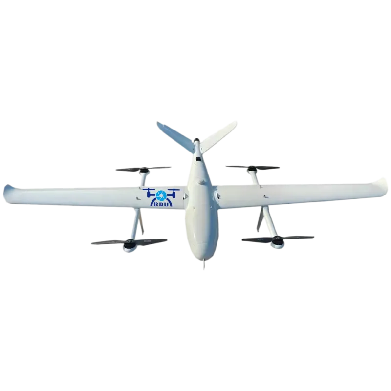 BDU F210 VTOL Fixed Wing UAV 3.5h Endurance Patrol Drone