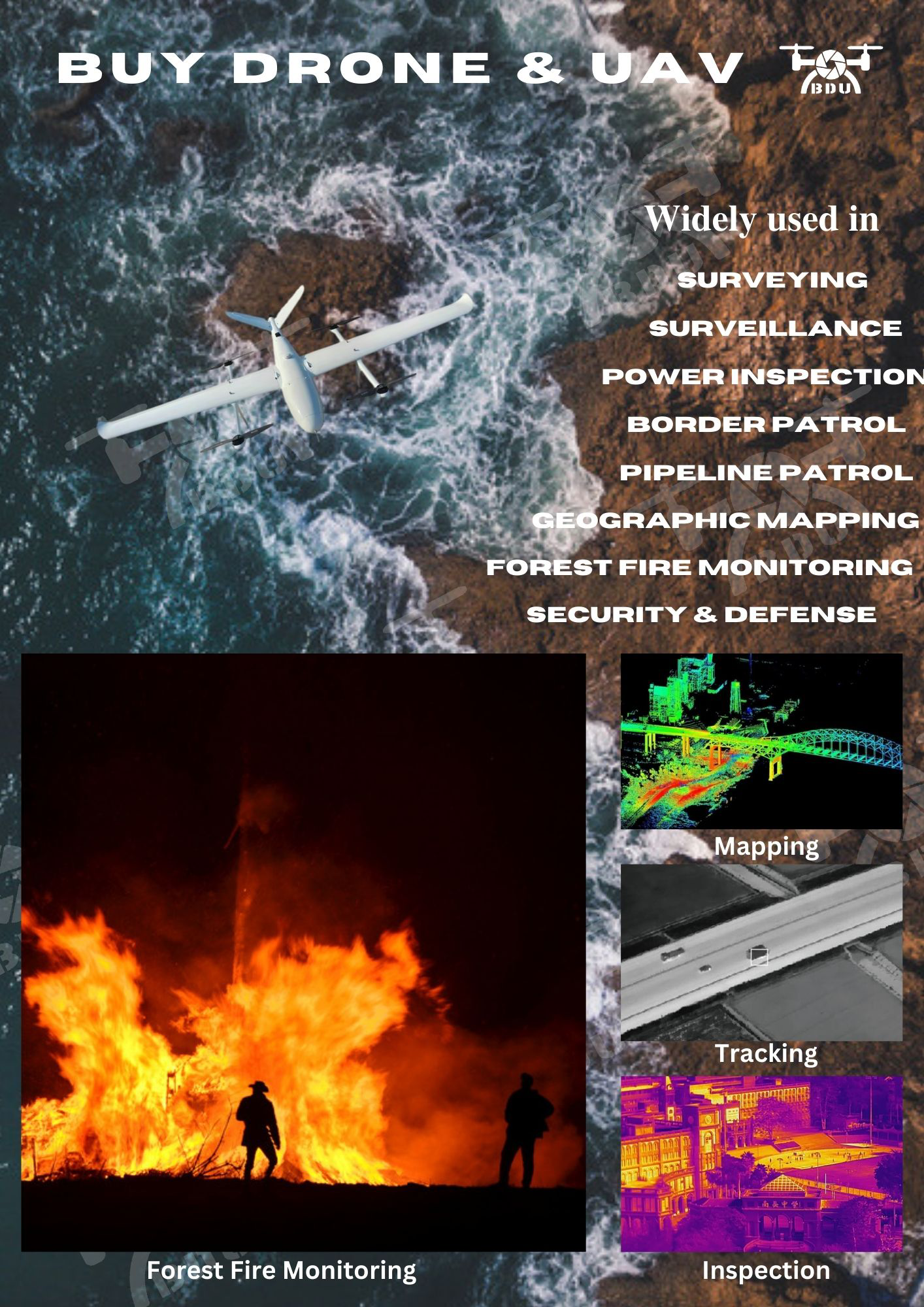 BDU F230 VTOL Fixed Wing UAV 4h Endurance Surveillance Drone 5 f170, large payload, airdrop drone, air-dropping, logistics, transportation, VTOL UAV, fixed wing