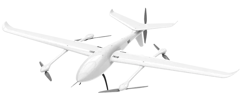 Oil & Gas Pipeline Inspection 4 VTOL UAV, long flight time