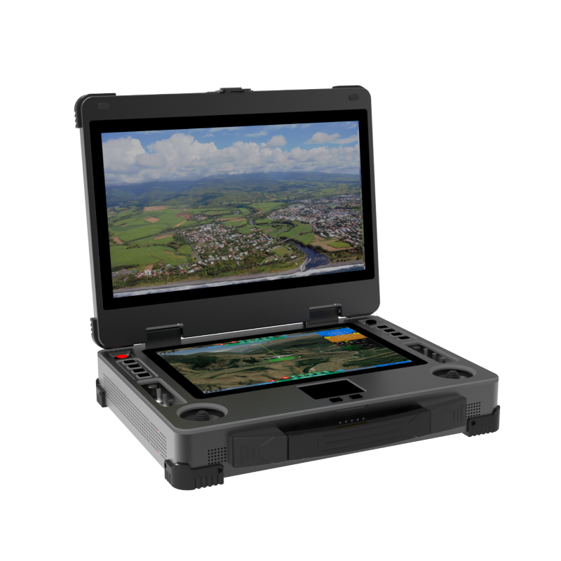 Double screen ground control station (GCS), model name G22