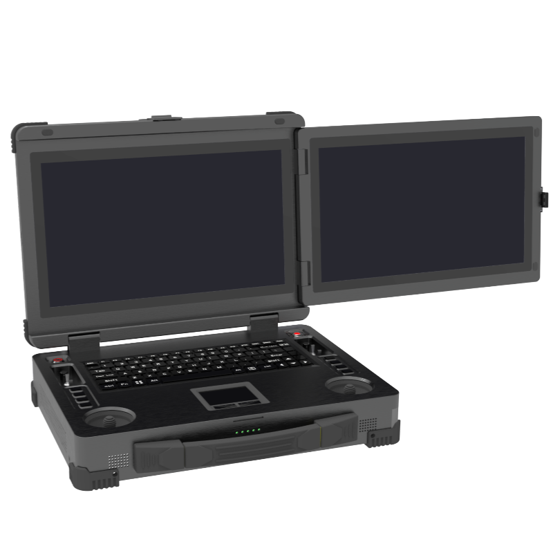 Double screen ground control station (GCS), model name G25