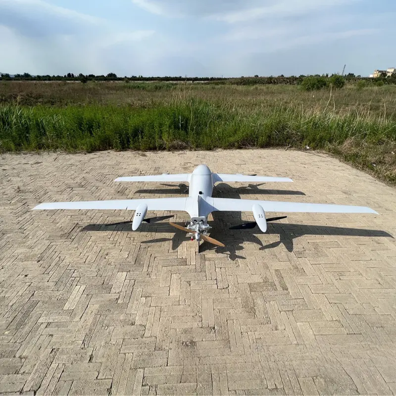 Tandem VTOL Drone Long Flight Time Fixed Wing Drone ISR Surveillance Reconnaissance 2 Tandem VTOL Drone TV40