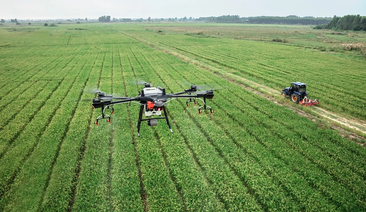 agriculture drone video